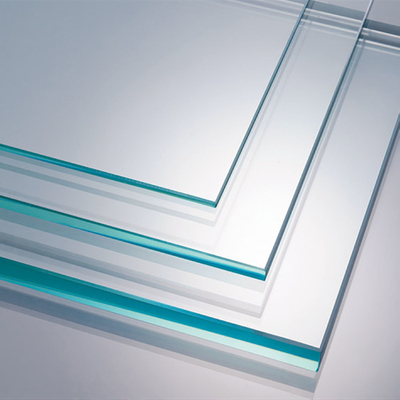 Vidrio templado transparente de 3-19 mm para techos de habitaciones y tecnicas laminadas