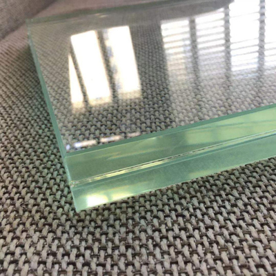 Vidrio templado transparente de 3-19 mm para techos de habitaciones y tecnicas laminadas