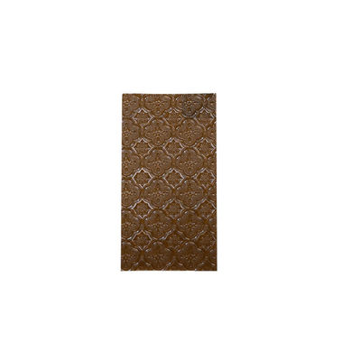 Vidrio con patrón de bronce de 4-6 mm para decoración de interiores y servicio postventa de 5 años