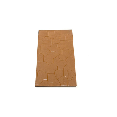 Vidrio de patrón Karatachi de bronce de 4 mm y 5 mm con estructura sólida en inventario listo