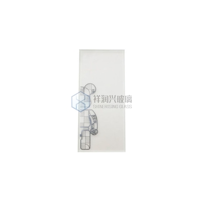 Vidrio templado plano decorativo claro personalizado para sala de estar Certificado CE