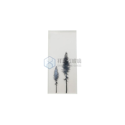 Vidrio templado plano decorativo claro personalizado para sala de estar Certificado CE