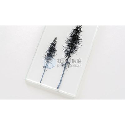 4 mm 5 mm 6 mm 8 m Vidrio templado a flote Vidrio de construcción de patrón con costillas