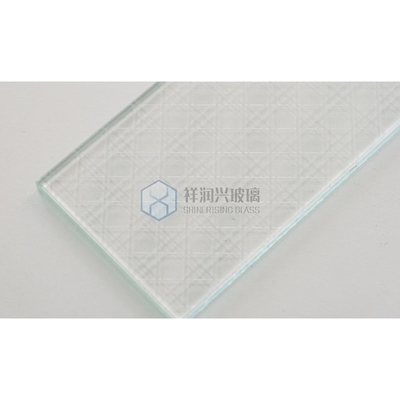 Vidrio pintado de 3 mm Millefiori para ventanas y arte decorativo Vidrio roto Vidrio cableado