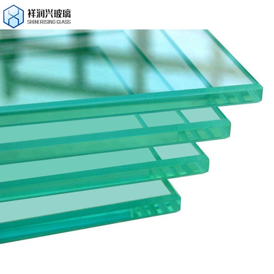 Panel de vidrio templado plano de 12 mm para cercas de piscinas