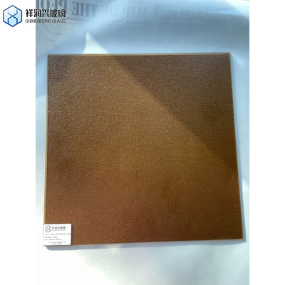 Estructura sólida Artía de colores grandes personalizados Hojas de vidrio endurecidas para transparencia de ventanas