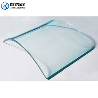 Vidrio laminado templado a medida de 3-19 mm para protección de edificios y estado de fragmento III