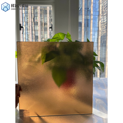 Estructura sólida Artía de colores grandes personalizados Hojas de vidrio endurecidas para transparencia de ventanas