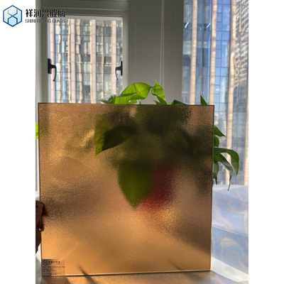 Estructura sólida Artía de colores grandes personalizados Hojas de vidrio endurecidas para transparencia de ventanas