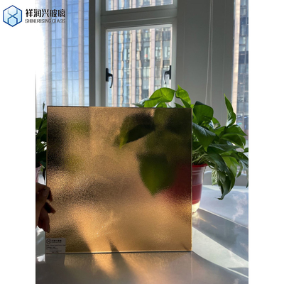 Estructura sólida Artía de colores grandes personalizados Hojas de vidrio endurecidas para transparencia de ventanas