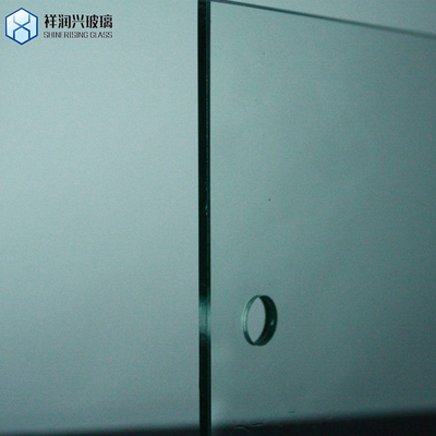 Panel de vidrio templado plano de espesor de 0,2-10 mm personalizado con borde pulido plano