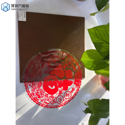 Vidrio de textura pintada decorativa personalizada del taller producto principal vidrio laminado