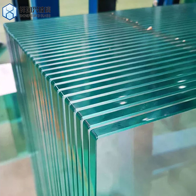 Paneles de vidrio templado transparente de 10 mm personalizados para cubiertas Material de construcción resistente al calor