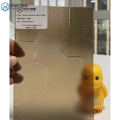 Vidrio de 5 mm, 8 mm y 10 mm con nervadura endurecida, personalizado para sus especificaciones arquitectónicas