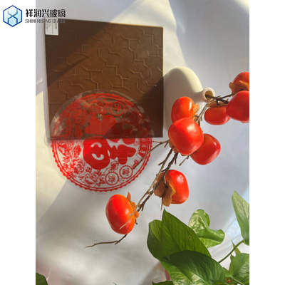 Vidrio transparente con patrones/vidrio laminado/vidrio figurado Solicitud personalizada de decoración