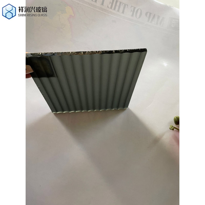 Cristales de vidrio templado de horno plano y fundido con paneles de vidrio templado tintado, vidrio decorativo con múltiples formas y patrones