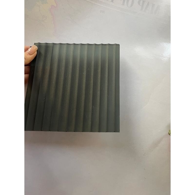 Vidrio templado con patrón vertical para puertas de ducha 5-12 mm Fácil de instalar