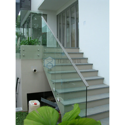 Producto principal Vidrio flotante/Vídeo de borde pulido plano/12 mm Vidrio templado/Vídeo endurecido