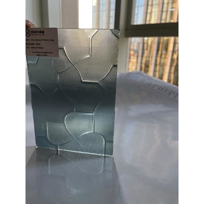 Personalizar el patrón de vidrio templado para la partición interior estructura sólida diseño cableado