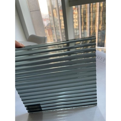 Personalizar el patrón de vidrio templado para la partición interior estructura sólida diseño cableado