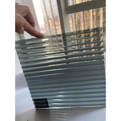 Personalizar el patrón de vidrio templado para la partición interior estructura sólida diseño cableado