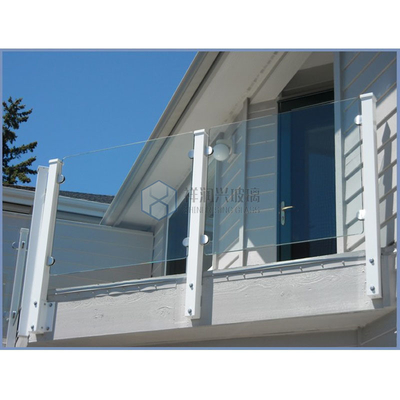 Vidrio templado personalizado de 3 mm-19 mm Vidrio endurecido para techos de edificios Vidrio de ventanas y puertas