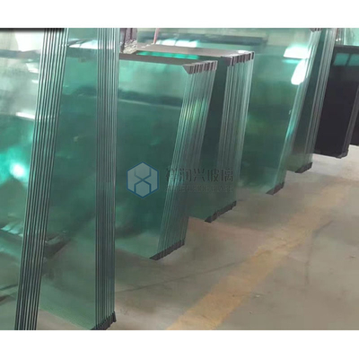 Vidrio templado plano de 3 mm-19 mm Vidrio transparente para construcción templado físicamente