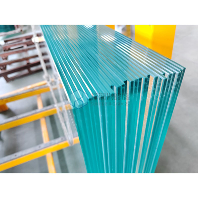 Vidrio templado plano de 3 mm-19 mm Vidrio transparente para construcción templado físicamente