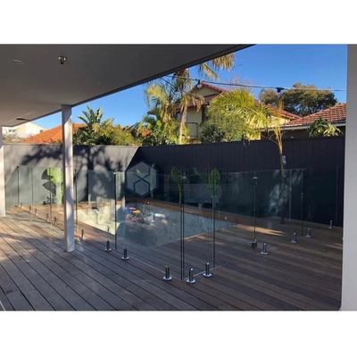 Vidrio flotante de bronce azul gris verde teñido cortado al tamaño de 3 mm-12 mm con técnica laminada