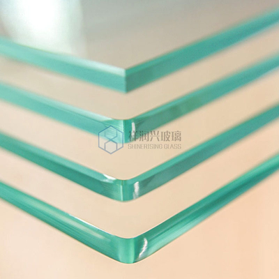 Vidrio templado de hierro para barandillas de balcón 8 mm 12 mm de espesor vidrio endurecido