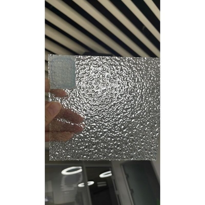 Vidrio tinto templable para ventanas de figuras gruesas y tabiques de pared personalizados