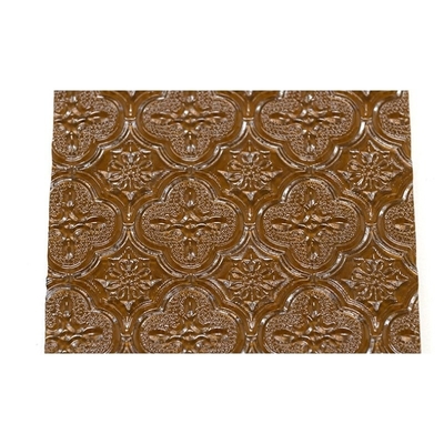 Vidrio flotante templado calificado vidrio en relieve laminado para vidrio texturizado