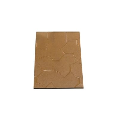 Vidrio de patrón Moru / Trabajo de borde pulido plano / Color sólido / 4mm 6mm X1830X2440mm