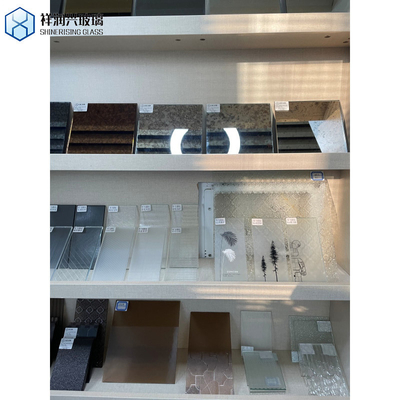 Vidrio Moru flotante/vidrio con figuras de patrón para construcción en Ggg Cristal cristalino vidrio de ventana