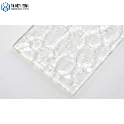 Vidrio de Karatachi Decorativo con patrones de vidrio figurado Partisión de vidrio con textura Arte Estructura sólida