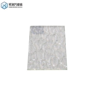 Vidrio de Karatachi Decorativo con patrones de vidrio figurado Partisión de vidrio con textura Arte Estructura sólida