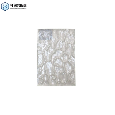 Vidrio de estructura sólida para diseño de interiores en patrón de construcción laminado