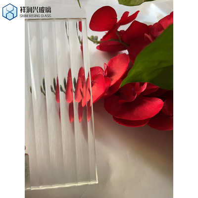3mm-8mm Flutelite-S Decorativo de cristal de patrón en relieve para ventanas CP-TP Perfecto