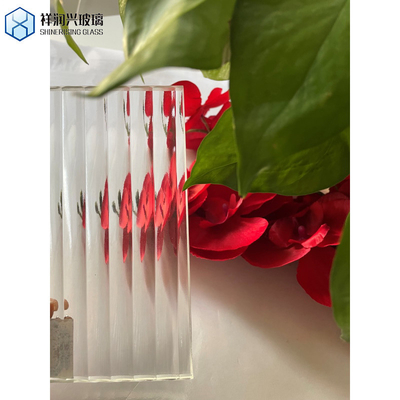 3mm-8mm Flutelite-S Decorativo de cristal de patrón en relieve para ventanas CP-TP Perfecto
