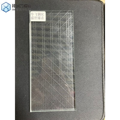 Vidrio con patrones de bronce plano 5mm 8mm 10mm espesor para decoración del salón del baño