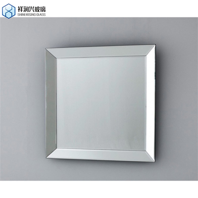 4.0mm Flat Polished Edge Work Simple Style Placa de vidrio de plata espejo de aluminio espejo de vidrio