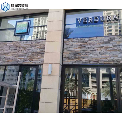 4.0mm Flat Polished Edge Work Simple Style Placa de vidrio de plata espejo de aluminio espejo de vidrio