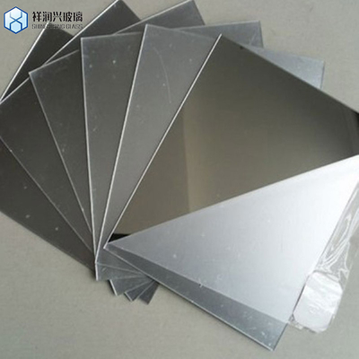 4.0mm Flat Polished Edge Work Simple Style Placa de vidrio de plata espejo de aluminio espejo de vidrio