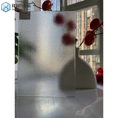 Estructura de flotación templada calificada Vidrio corrugado sólido ultraclaro para ventanas de puertas