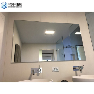 1.8mm 2mm 2.5mm 3mm Tamaño de corte o tamaño regular Vidrio de espejo de aluminio para diseño de interiores