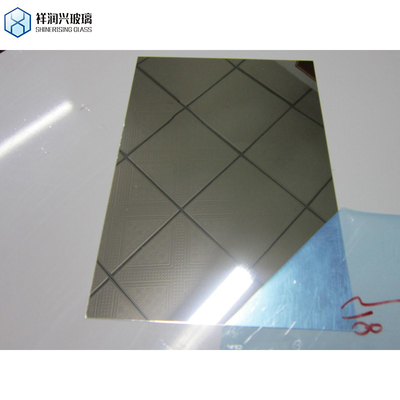 1.8mm 2mm 2.5mm 3mm Tamaño de corte o tamaño regular Vidrio de espejo de aluminio para diseño de interiores