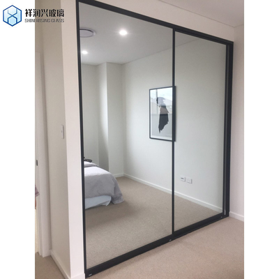 Vidrio laminado de estilo simple 2mm 3mm 4mm 5mm 6mm Espejo de pared sin marco para baño