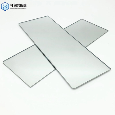 Solicitud personalizada Espejos de aluminio recubiertos doble / único Vidrio para espejo de pared grande
