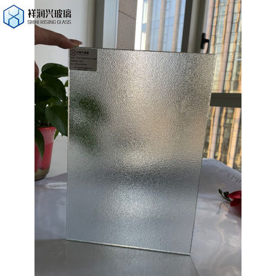 Panel de vidrio de onda de Moru con rizos blancos para decoración de arte aislada