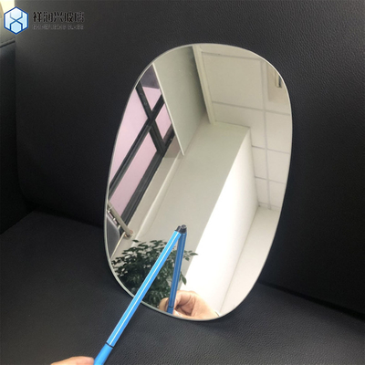 Vidrio de espejo de plata redondo personalizado duradero para la fabricación de baños en Qingdao